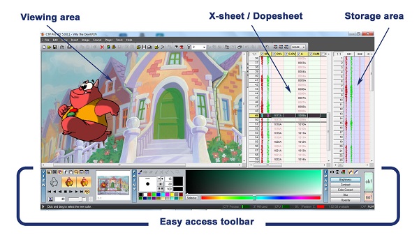 CTP Pro interface