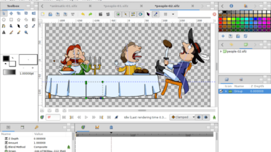 Synfig screenshot