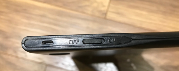 Q11K v2 on off button