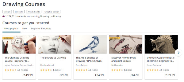 Udemy courses